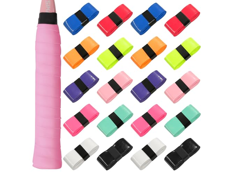 20 PCS Tennis Racket Grip Tape Badminton Racket Grip