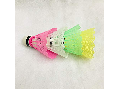 12 Pcs Plastic Badminton Shuttlecocks