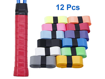 12 Pieces Tennis Racket Badminton Racket Grip Tape