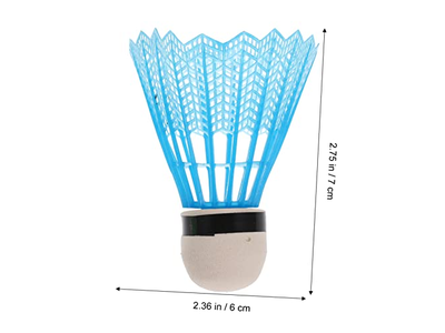 12Pcs Badminton Birdie Shuttlecock