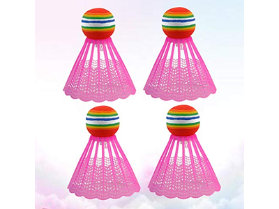 4pcs LED Light up Badminton Shuttlecocks