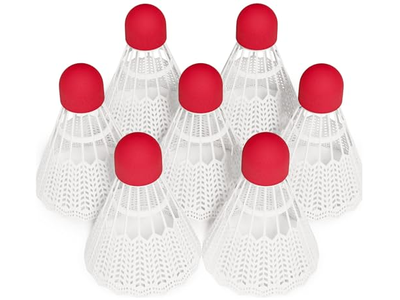 7 Pack Plastic Badminton Birdies