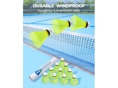 Badminton Shuttlecocks Birdies,Nylon Shuttlecocks