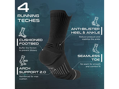Compression Running Socks 3 Pairs