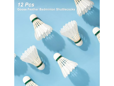 Goose Feather Badminton Shuttlecocks Birdies