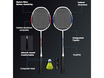 Senston Badminton Rackets Set of 2