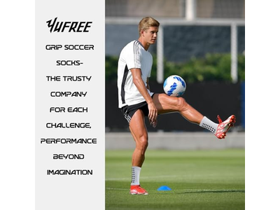 Soccer Socks Anti Slip Non Slip Men's Athletic Socks