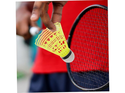 Solo Badminton Training Device Rebound Shuttlecock