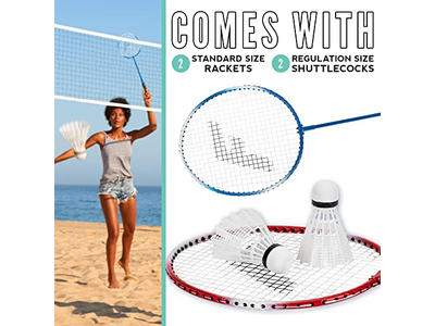 Sports Badminton Racket Birdie Set