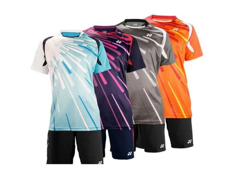 Vestuário desportivo de badminton personalizado
